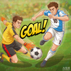 1 on 1 Soccer free online browser game